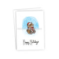 Cute Animals Happy Holidays Cards Collection